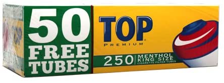 Top Menthol King tubes (4CT)