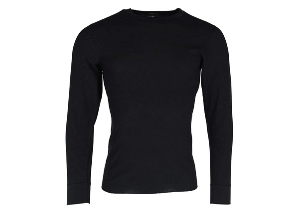 PJ's Thermal Black Crew Neck (6CT)