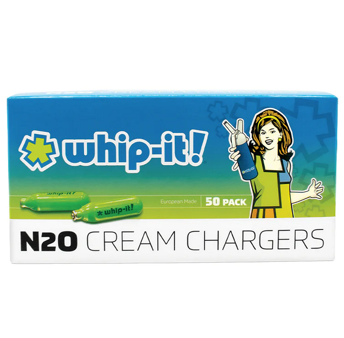 WHIP IT N20 CREAM CHARGERS (50CTx12)