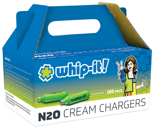 WHIP IT N20 CREAM CHARGERS (100CTx6)