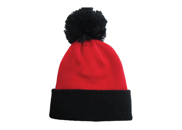 Black/Red PomPoms (12CT)