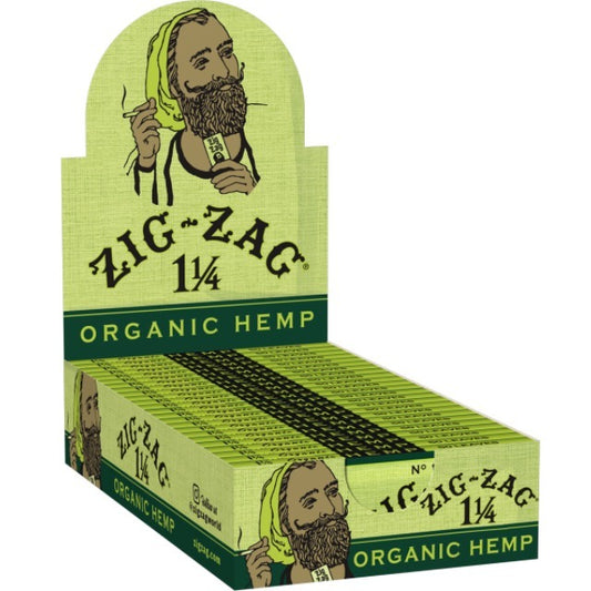 ZIGZAG 1 1/4 Organic Hemp Papers (24ct)