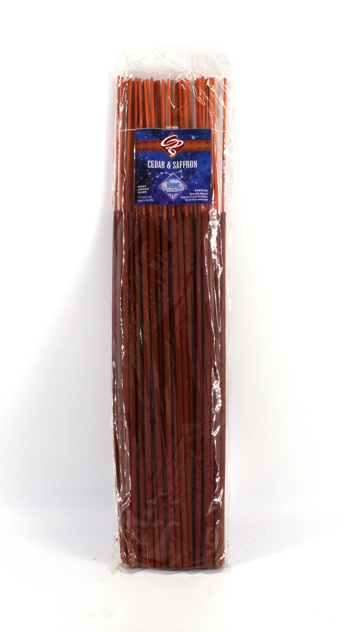 THE DIPPER CEDAR AND SAFFRON JUMBO STICK 50PK (1CT)