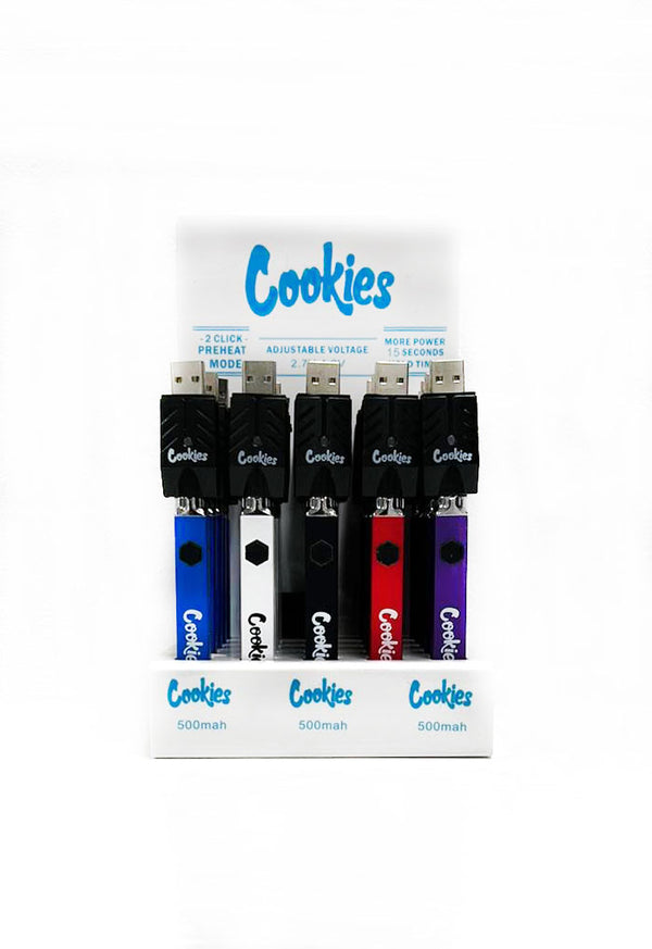 CK DESIGN CBD 500 mAH BATTERY & CHARGER DISPLAY ASSORTED (25CT)