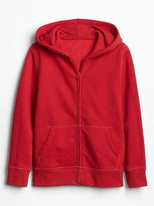 MEN'S ZIP-UP SWEATSHIRTS RED S-4X ASSORTED (12CT)