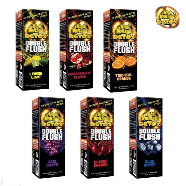 HIGH VOLTAGE DETOX DOUBLE FLUSH (1CT)