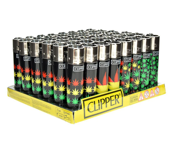 CLIPPER LIGHTER 420 HEMP LEAVES (48CT)