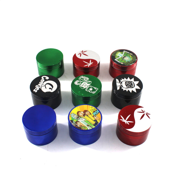 50MM GRINDER 4-PART IN A BAG (9CT)