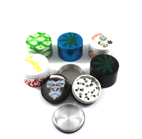 57MM GRINDER 4-PART IN A BAG (6CT)