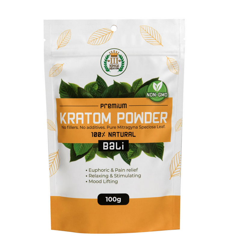 3 Kings Premium Kratom Powder BALI 100GM (1ct)