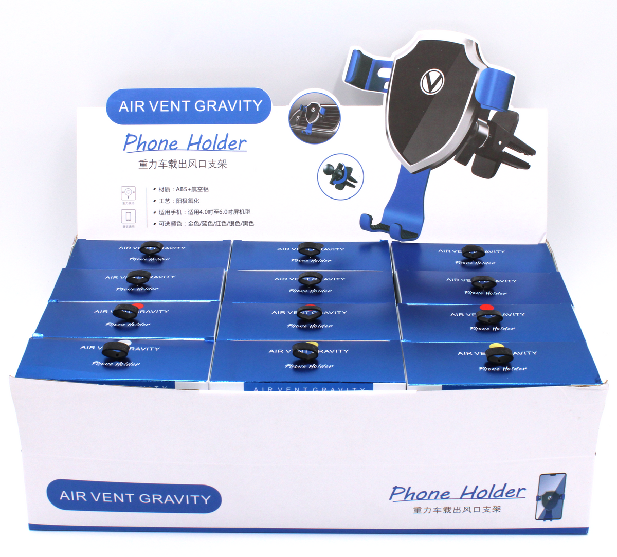 AirVent Gravity Phone Mount (1CT)