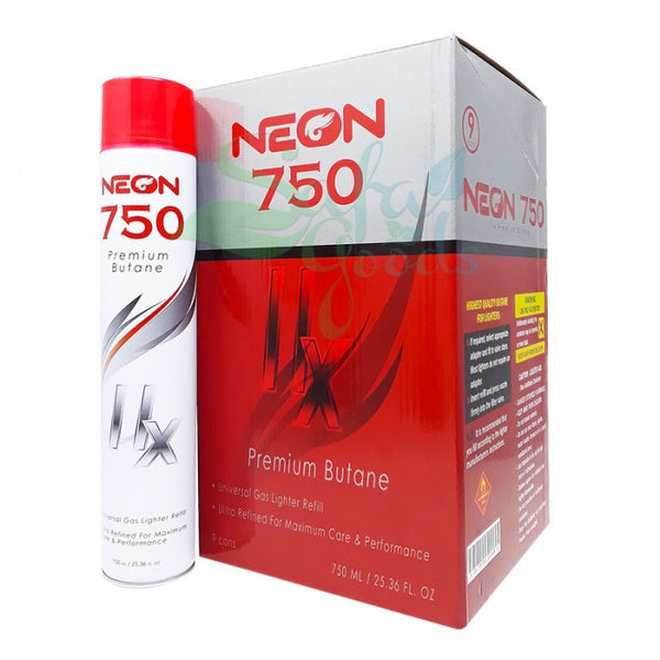 NEON 750 ML BUTANE (9CT)