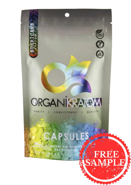 ORGANI KRATOM CAPSULES 100PK HURRICANE (1CT)