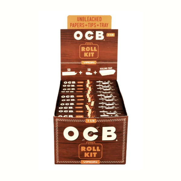 OCB VIRGIN 1-1/4 ROLL KIT (20CT)