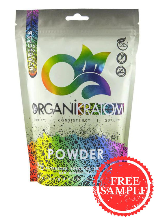ORGANI KRATOM POWDER 500G HURRICANE (1CT)