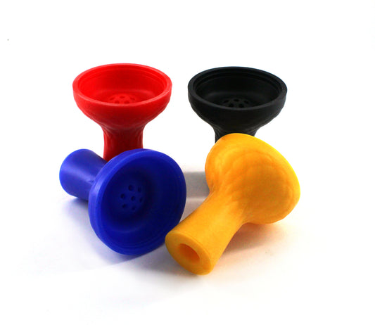 SILICONE HOOKAH BOWL ASSORTED (1CT)