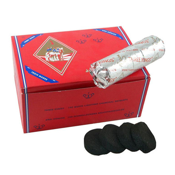 3 Kings Premium Quality Charcoal 33MM 100PC Master Case (18ct)