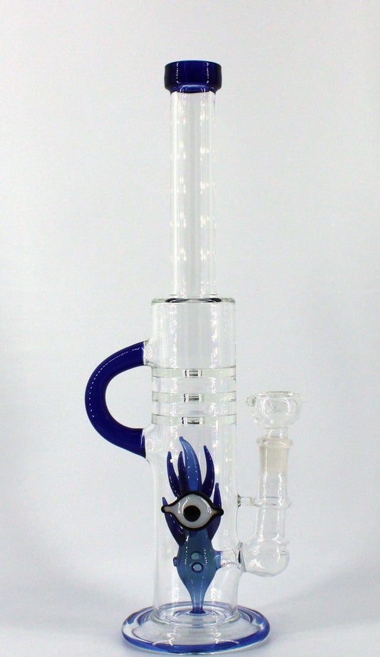 16" Evil Eye Water Pipe (1ct)